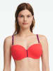 Chantelle Bikini-Oberteil in Rot/ Lila