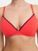 Chantelle Bikini-Oberteil in Rot/ Lila