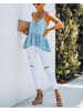 Milan Kiss Top in Hellblau