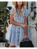 Milan Kiss Jeanskleid in Hellblau