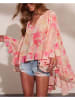 Milan Kiss Blouse lichtroze/beige