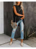 Milan Kiss Blusentop in Schwarz
