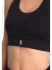 Cardio Bunny Sport-BH in Schwarz