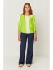 SKFK Pullover "Naike" in Limette/ Weiß