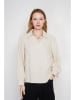 Le Jardin du Lin Leinen-Bluse in Creme
