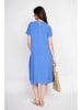 Le Jardin du Lin Kleid in Blau