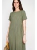 Le Jardin du Lin Kleid in Khaki