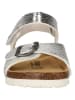 Zigzag Sandalen "Avila" in Silber