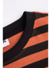 MOKIDA Sweatshirt in Orange/ Schwarz