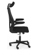 IDOMYA Factory Bureaustoel ''James'' zwart - (B)59 x (H)120,5 x (D)56 cm