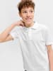 JACK & JONES Junior Koszulka polo "Laweston" w kolorze białym