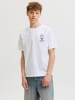 JACK & JONES Junior Koszulka "Vacation" w kolorze białym