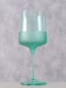 Boltze Wijnglas "Turro" turquoise - (H)20,5 cm