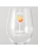 Boltze Kieliszek "Summer Spritz" w kolorze pomarańczowym do wina - wys. 23,5 cm