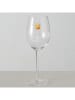 Boltze Weinglas "Summer Spritz" in Transparent/ Orange - (H)23,5 cm