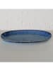 Boltze 2-delige set: serveerschalen "Bleu" donkerblauw - (B)19 x (H)9 x (T)2 cm