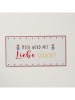 Boltze 4er-Set: Schilder "Petty" in Bunt - (B)40 x (H)20 cm 