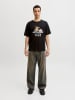 Jack & Jones Koszulka "Gradient" w kolorze czarnym