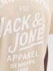 Jack & Jones Koszulka "Bluzane" w kolorze beżowym