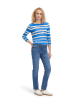 Betty Barclay Longsleeve in Blau/ Weiß