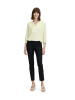 Betty Barclay Bluse in Gelb/ Weiß