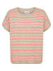 NÜMPH Trui "Kiki" beige/koraalrood