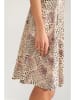 NÜMPH Jurk "Shella" beige/zwart