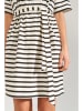 NÜMPH Kleid in Schwarz/ Weiß