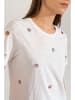 NÜMPH Shirt "Shellpa" in Weiß