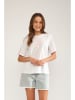 NÜMPH Shirt "Tide" wit