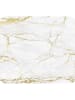 Wenko Płyta "Marble" w kolorze złoto-białym na kuchenkę - 50 x 56 cm