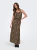 ONLY Kleid in Beige/ Schwarz