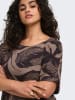 ONLY Carmakoma Bluse in Braun