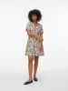 Vero Moda Kleid in Creme/ Schwarz