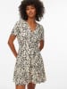 Vero Moda Kleid in Creme/ Schwarz