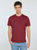 BIG STAR Shirt in Rot/ Schwarz