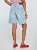 BIG STAR Jeans-Bermudas in Hellblau