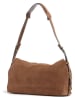 Pinko Skórzana torebka w kolorze jasnobrązowym - 32 x 19 x 12 cm