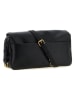 Pinko Skórzana torebka w kolorze czarnym - 31 x 17 x 10 cm