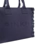 Pinko Shopper bag w kolorze granatowym - 47 x 38 x 17 cm