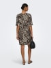JDY Jurk "Debbie" bruin/beige