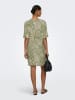 JDY Kleid "Debbie" in Grün/ Beige