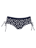 Anita Bikini-Hose "Ebru" in Dunkelblau/ Weiß