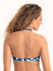 Anita Bikini-Oberteil "Leandra" in Blau/ Weiß