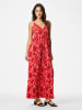 Pieces Kleid in Rot/ Rosa
