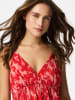 Pieces Kleid in Rot/ Rosa