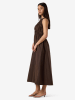 Noisy may Kleid in Braun