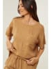 Le Monde du Lin Linnen blouse camel