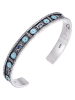 Nomad Zilveren armband met sierelementen