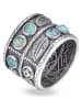 Nomad Silber-Ring mit Ziersteinen